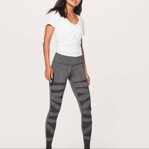 Lululemon Gray Luxtreme Tech Mesh Pants